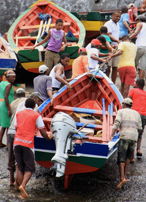Cabo Verde fishermen