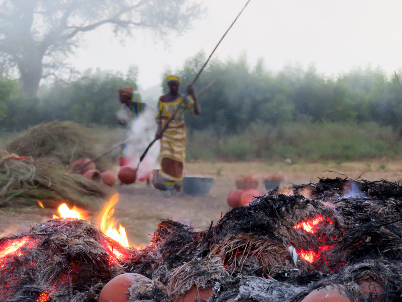 Pottery Burning