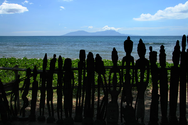 Wood carvings from Atauro Island