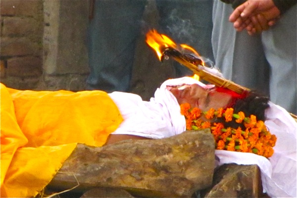 Hindu cremation