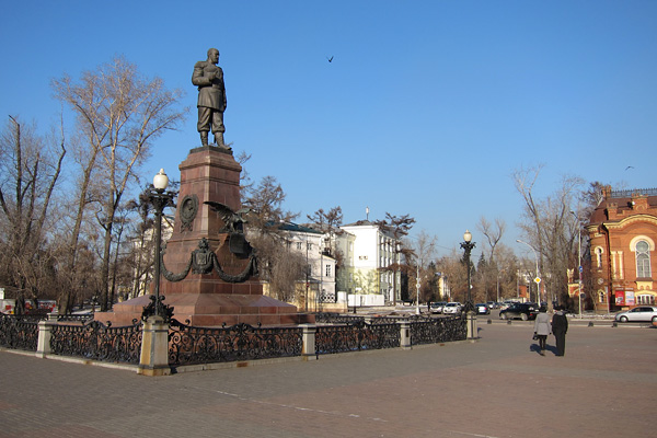 statue of Tsar Alexander III