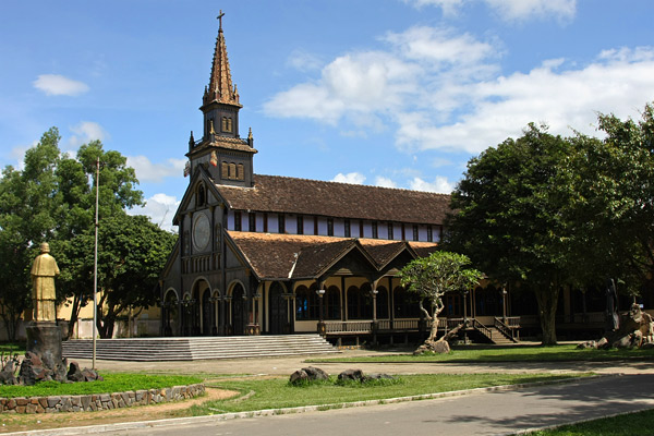 Immaculate Conception Cathedral in Kon Tum