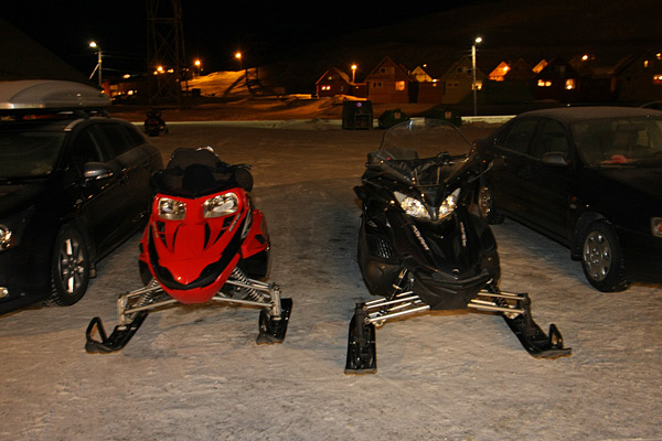 snowmobiles