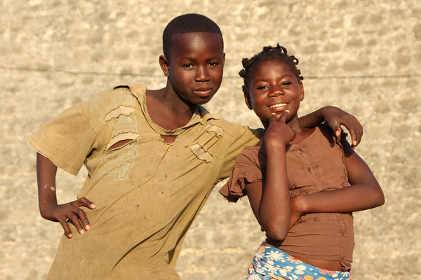 Two young Mozambicans