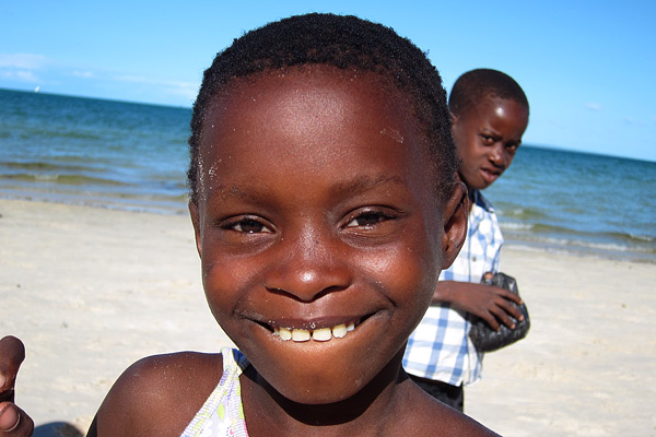 Girl at beach