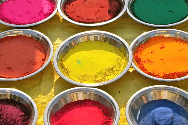Indian color powder