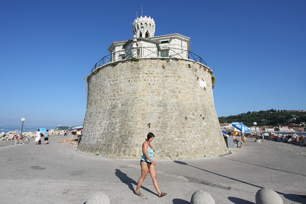 Preseren Quay in Piran