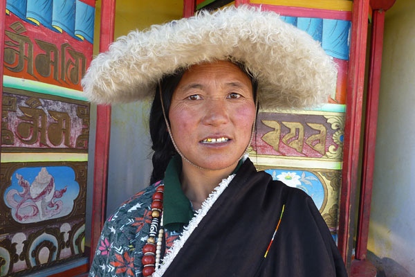 Tibetan woman