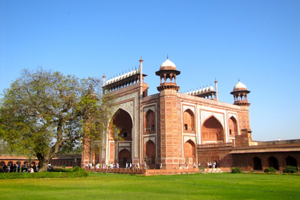 Taj Mahal gate
