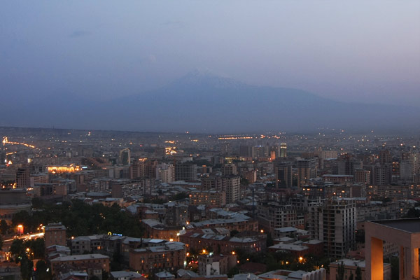 Yerevan by night