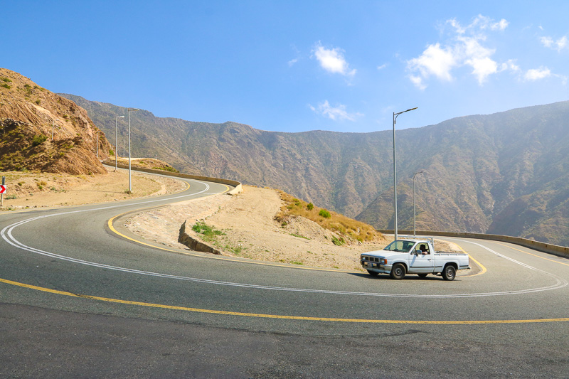 Road from Abha to Rijal Alma